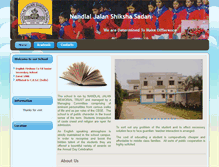 Tablet Screenshot of nljshikshasadan.com